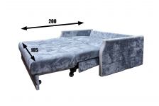 Диван малогабаритный Юнайт 2