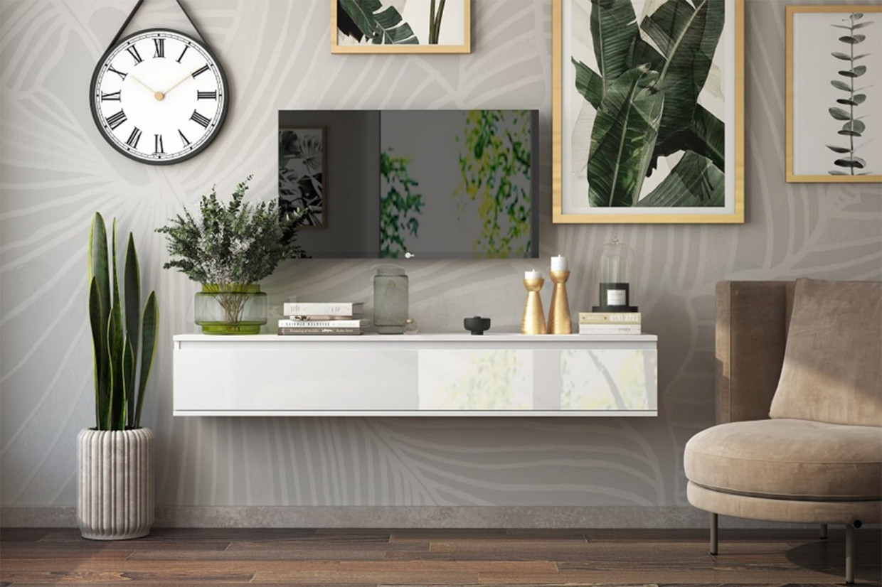 Подвесная тумба ТВ Альба-3