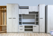 Гостиная Флора крафт белый 0