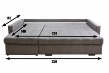 Диван угловой Грейс 2