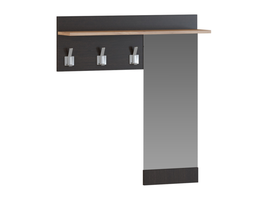 Вешалка с зеркалом Интер-2