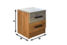 Тумба прикроватная Асти 0 Тумба прикроватная Асти 0