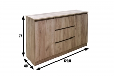 Комод №3 Норд 0